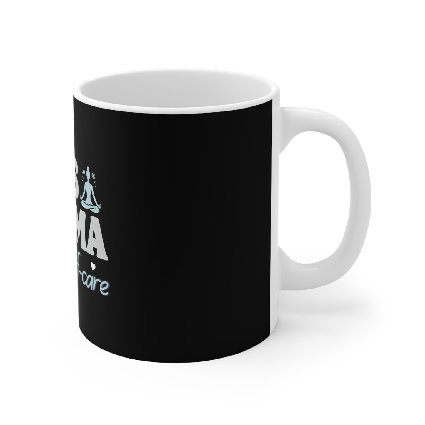 Unique ceramic mug - right view