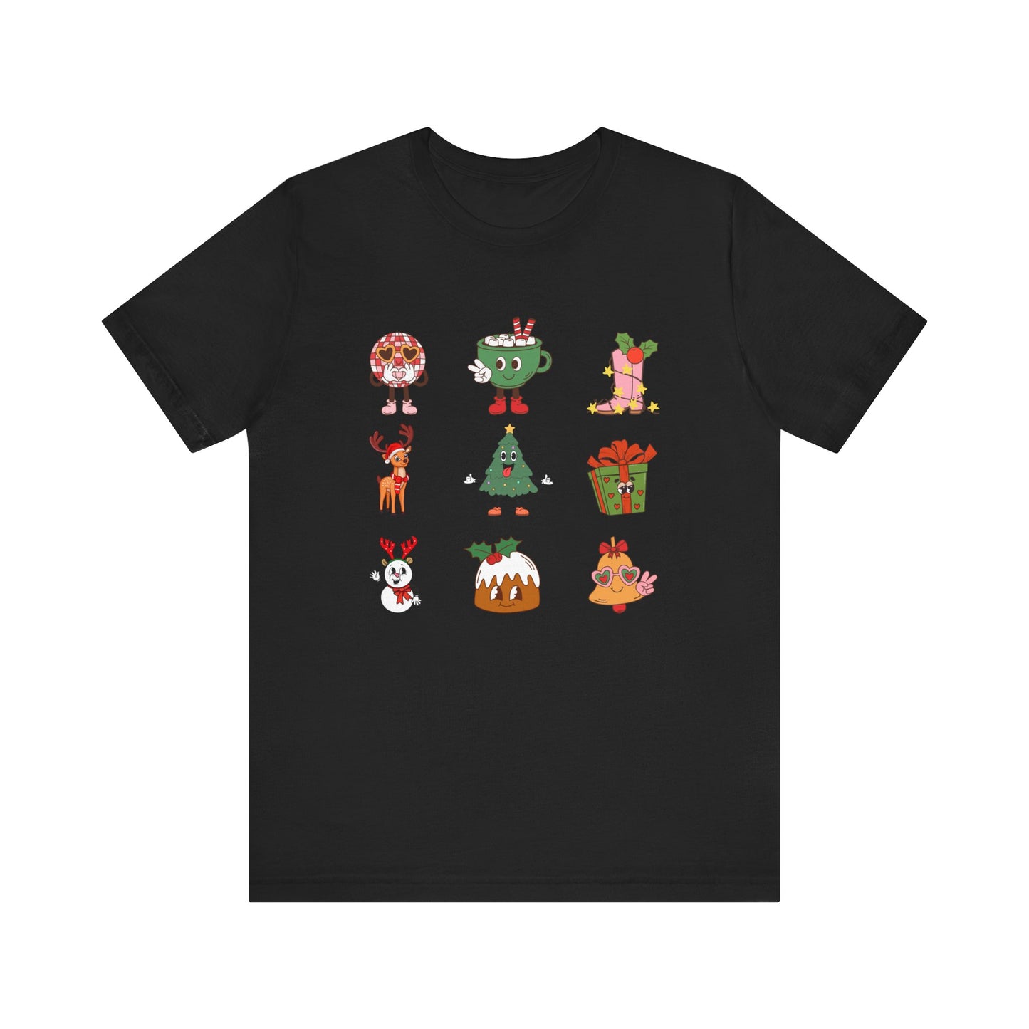 Retro Christmas Cheer - Festive Fun T-Shirt