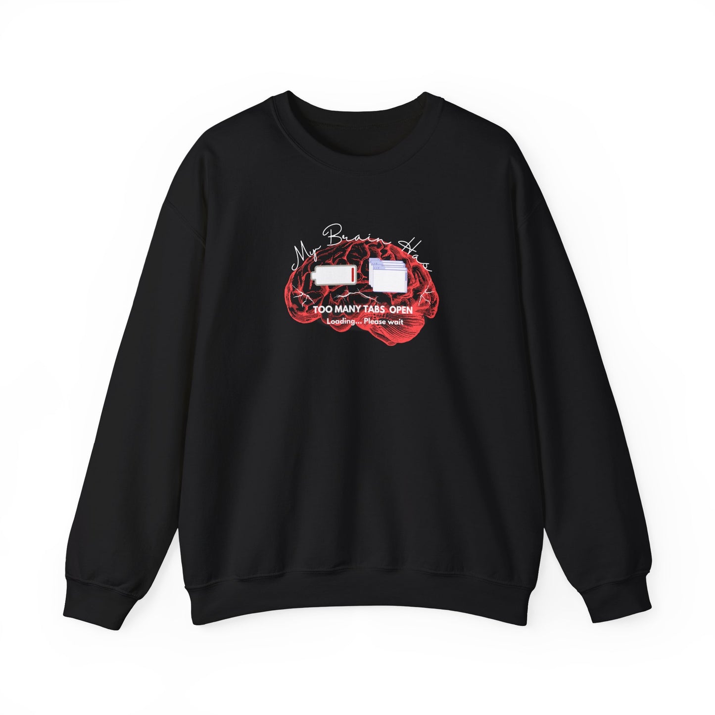 Mental overload sweatshirt - Black