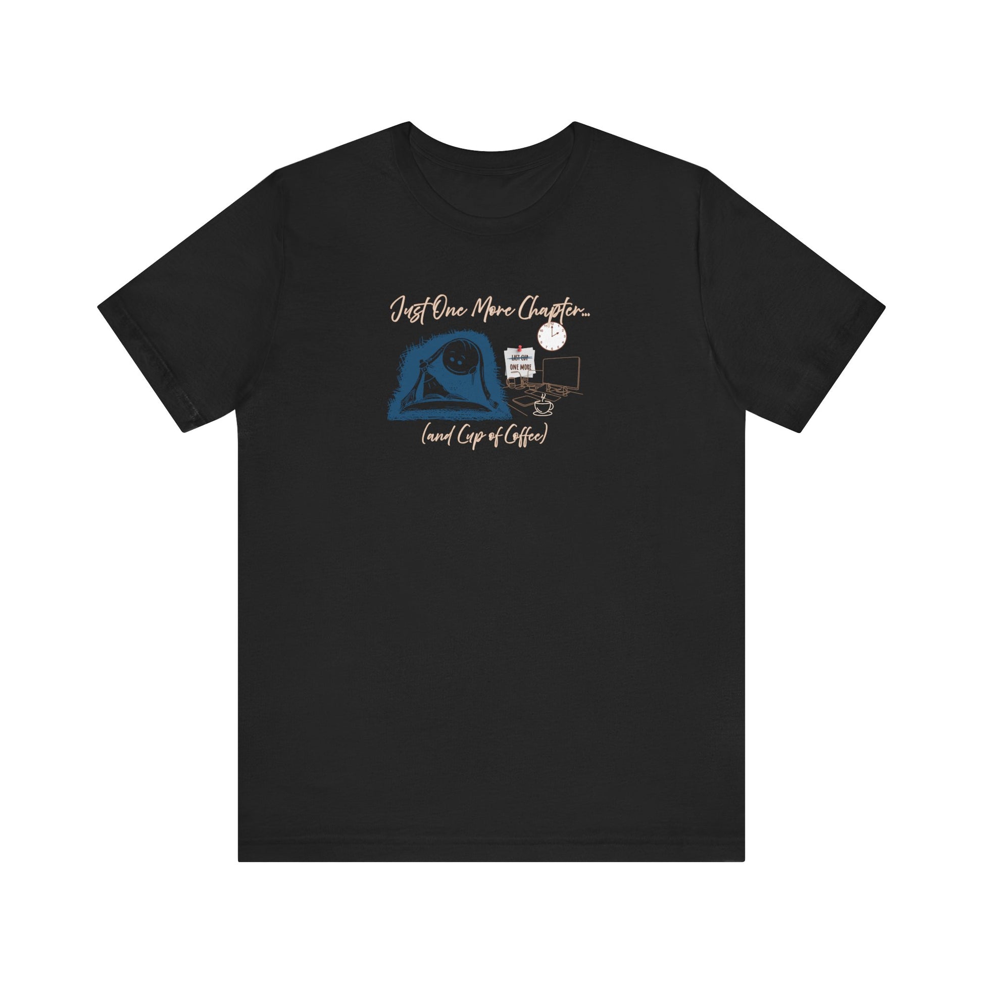 Just one more chapter t-shirt - Black
