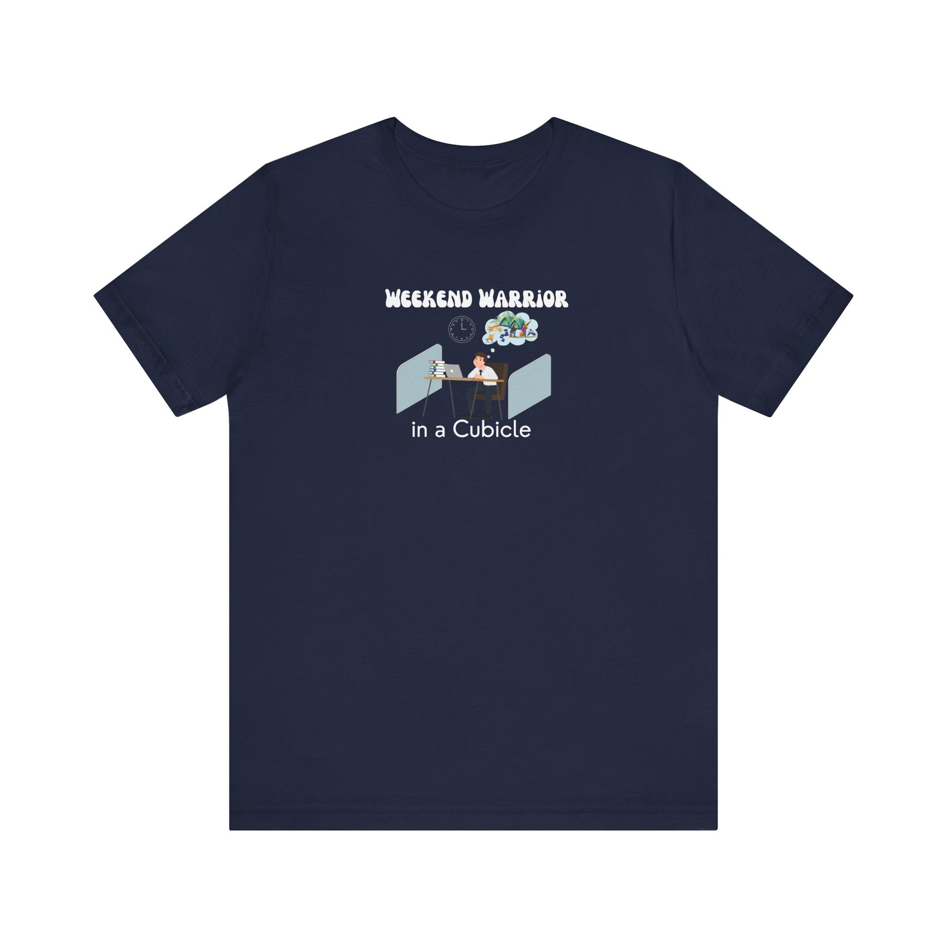 Graphic t-shirt for men - navy