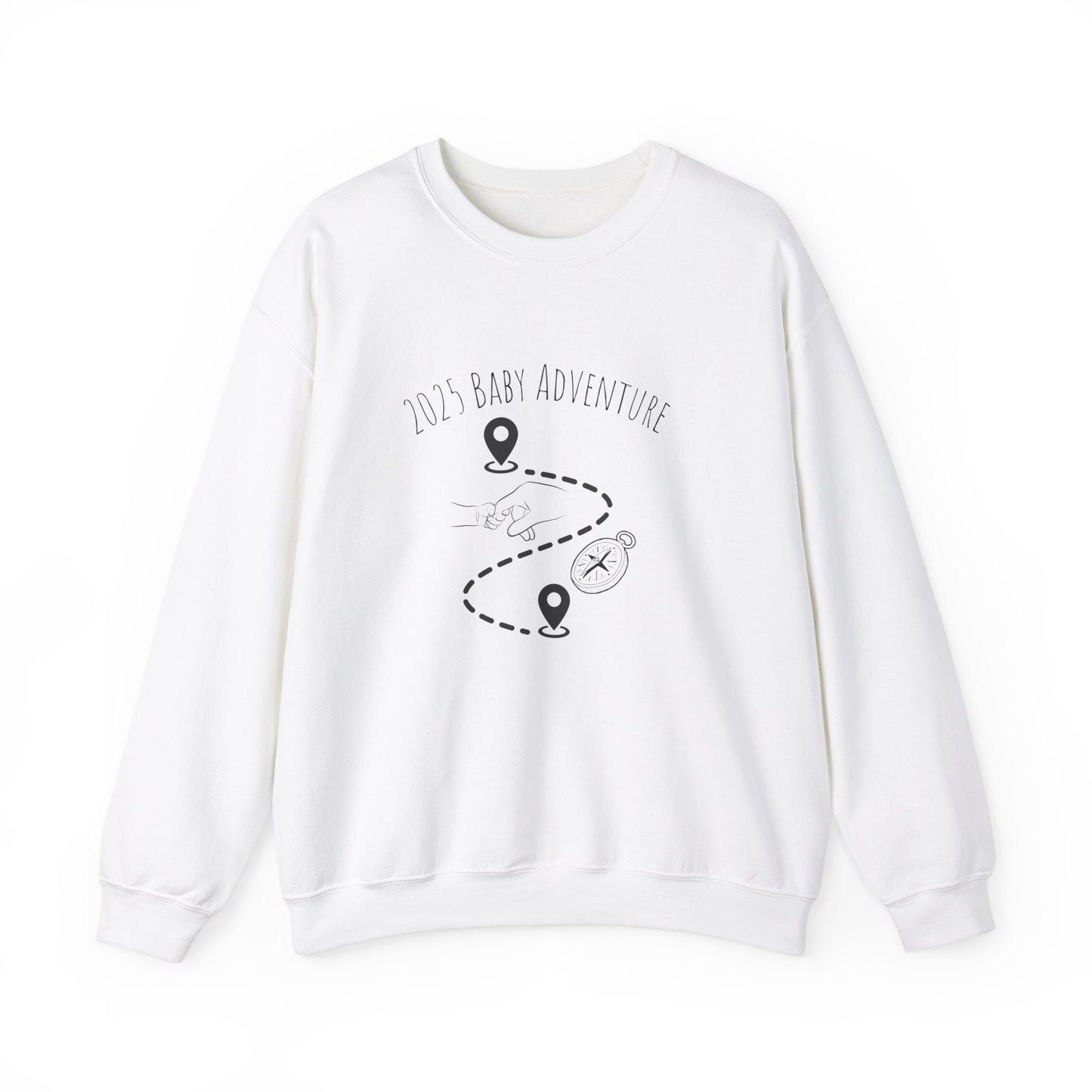 2025 Baby adventure sweatshirt - White