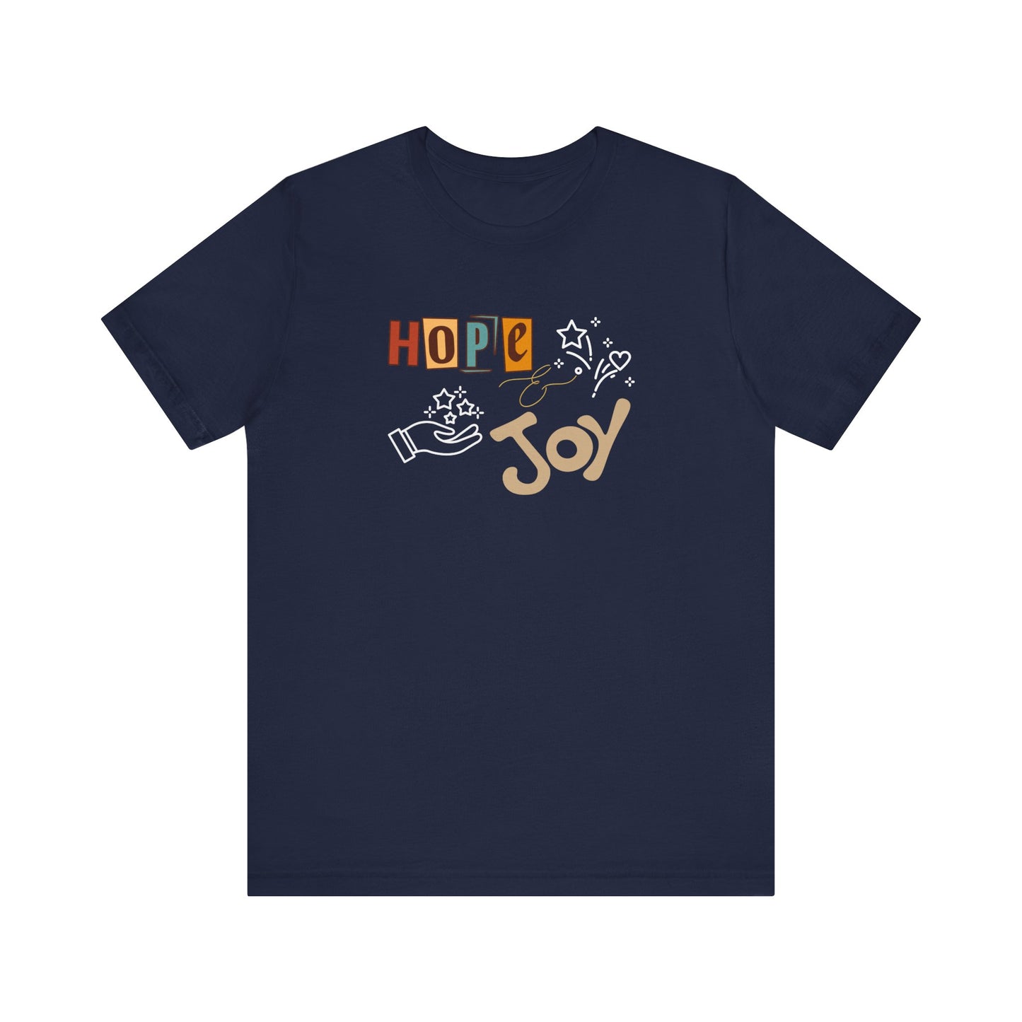 Hope and Joy T-shirt - Navy