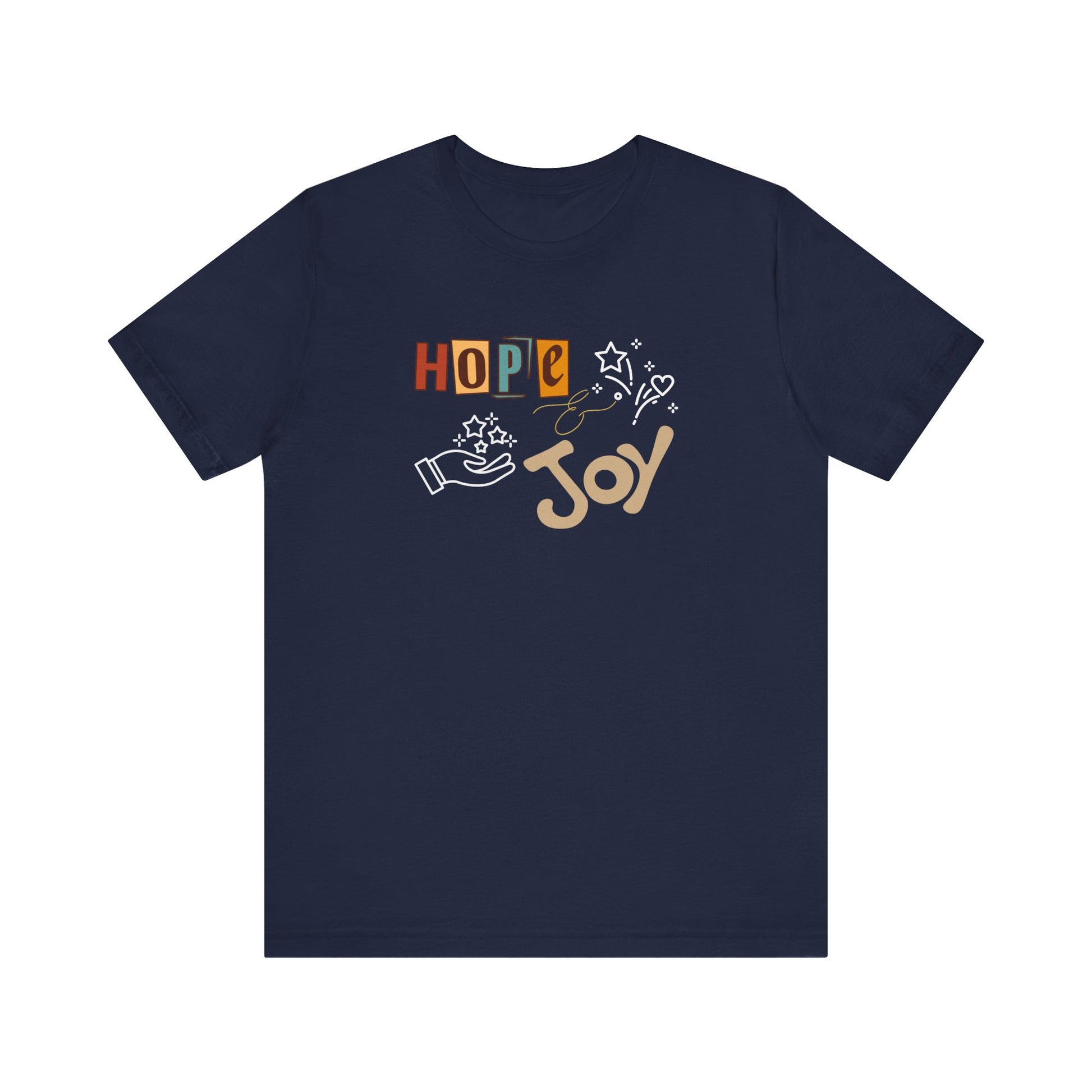 Hope and Joy T-shirt - Navy