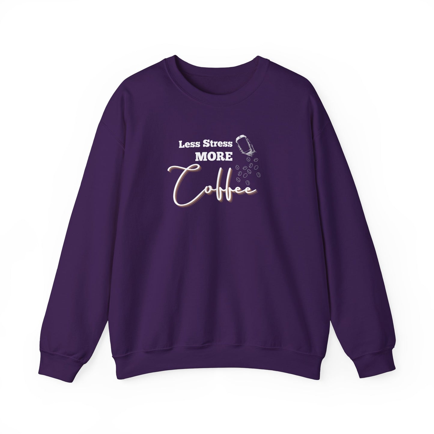 Relaxed coffee sweatshirt - Purple