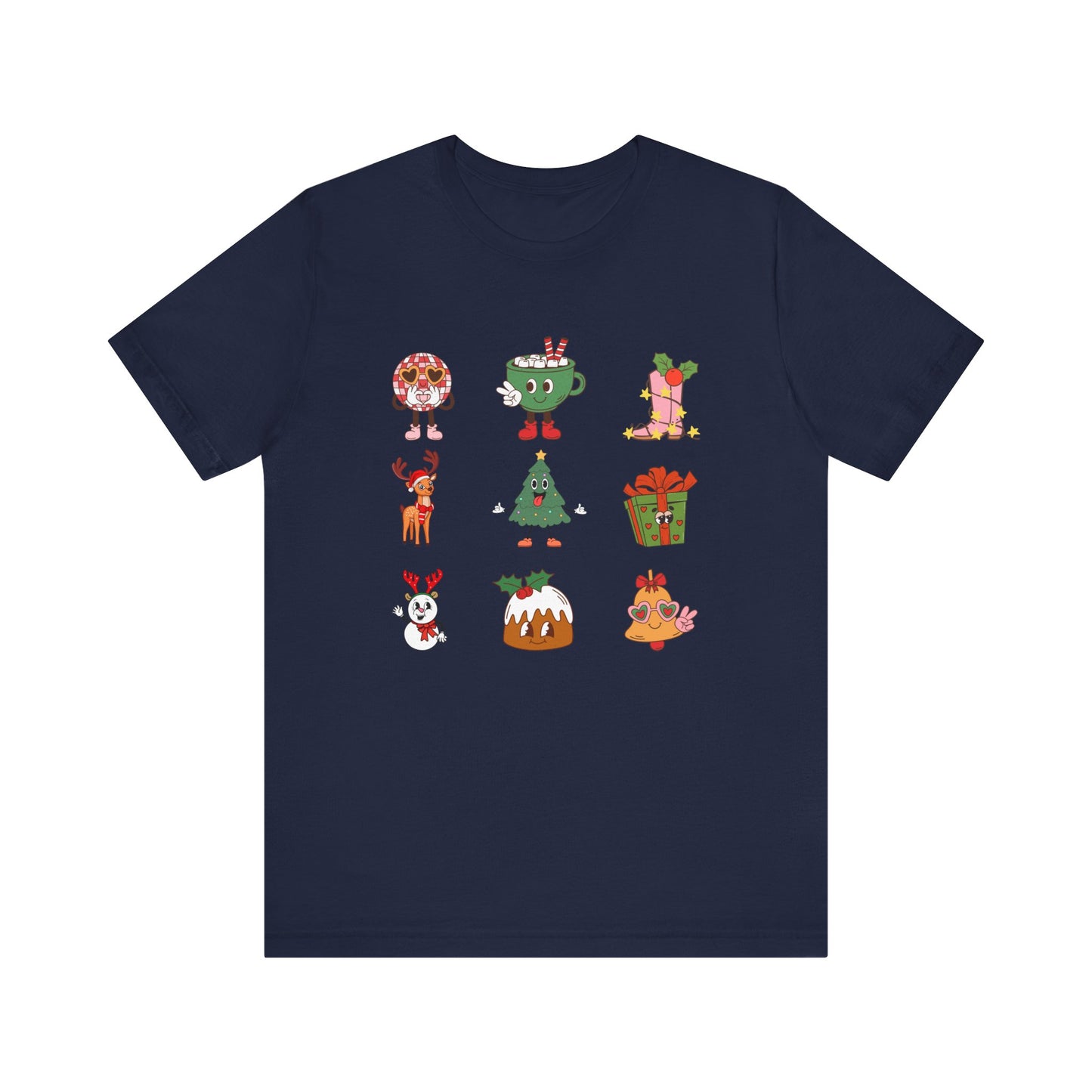 Retro Christmas Cheer - Festive Fun T-Shirt
