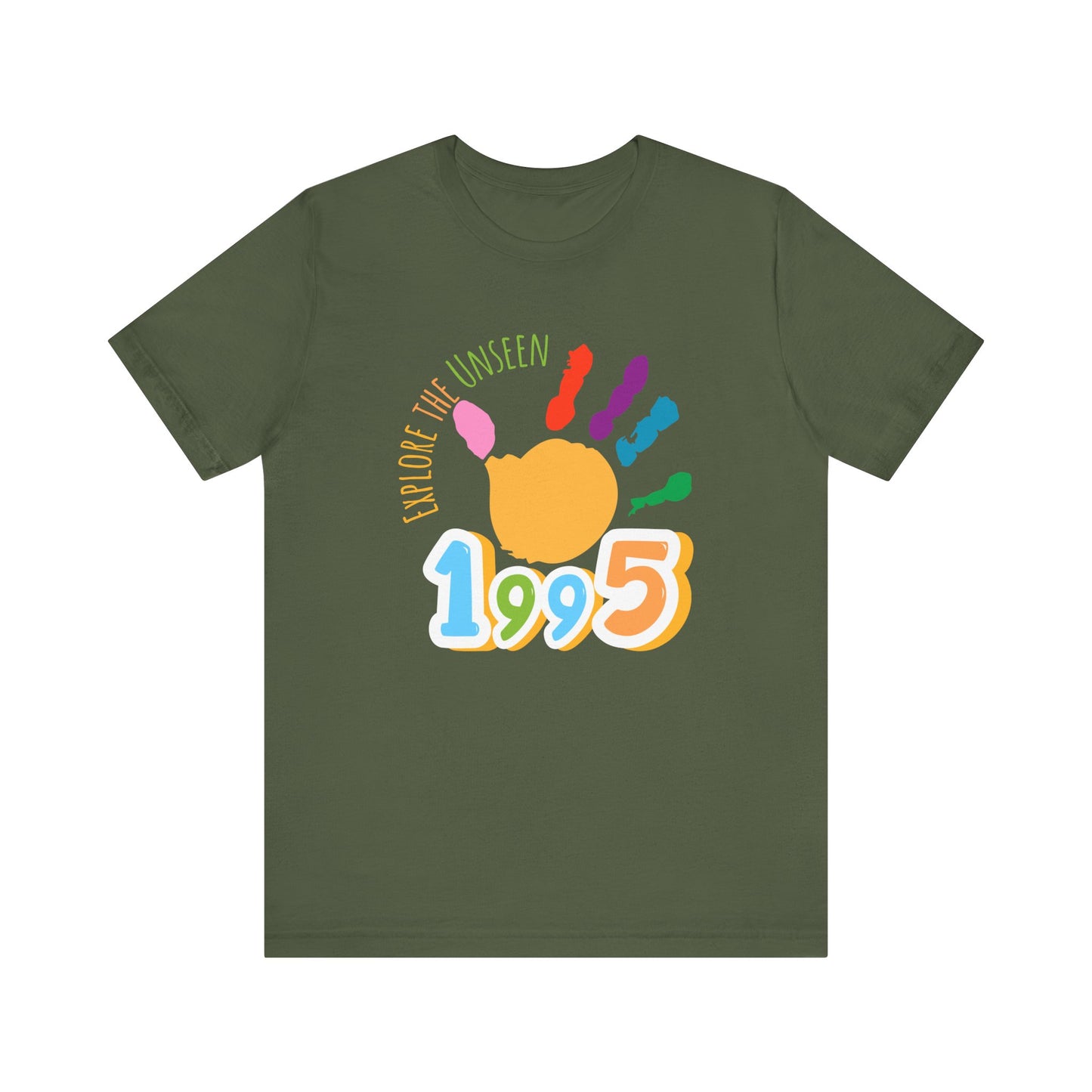 Explore the unseen t-shirt - Military green