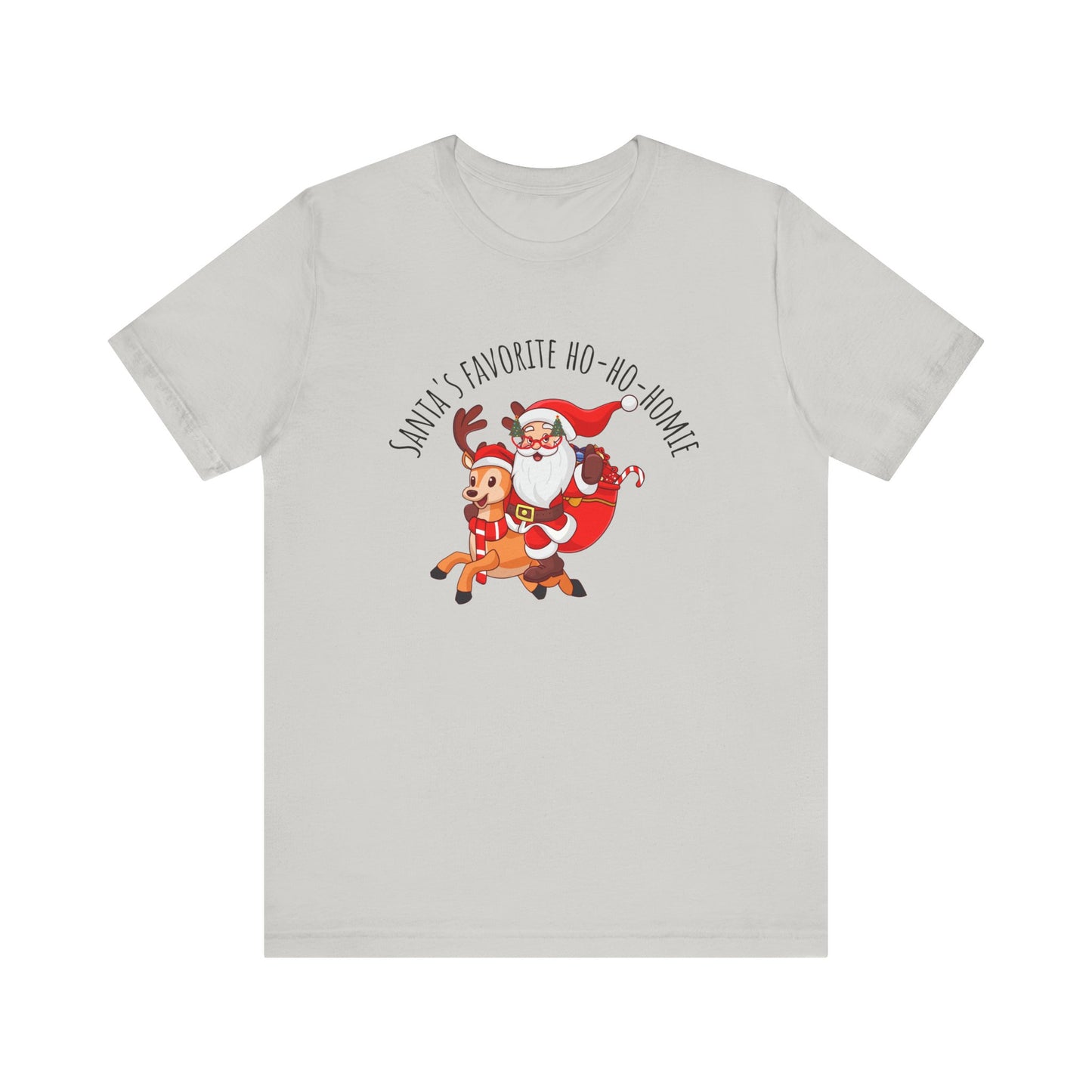 Christmas unisex T-shirt - silver