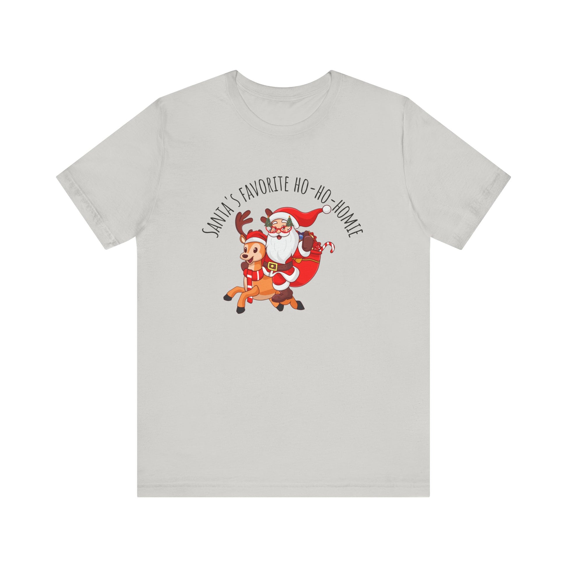 Christmas unisex T-shirt - silver