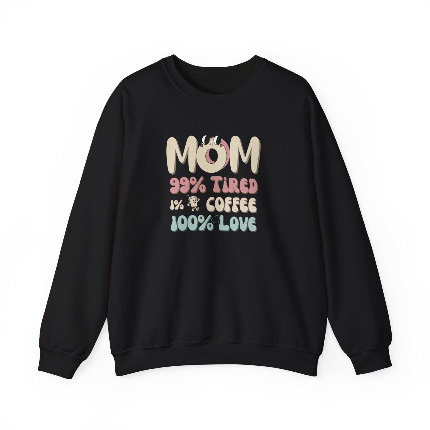 Cozy mom sweatshirt - Black