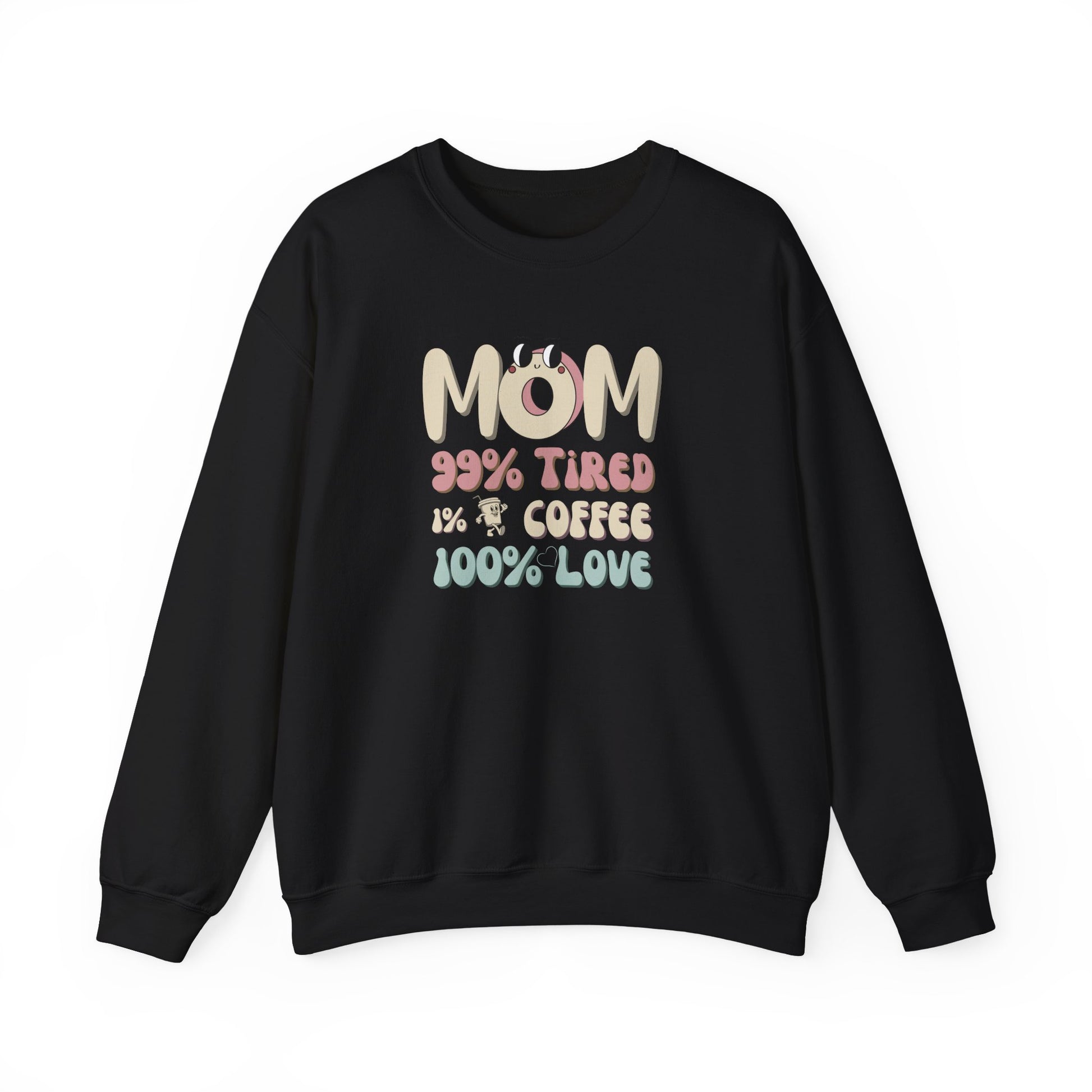 Cozy mom sweatshirt - Black