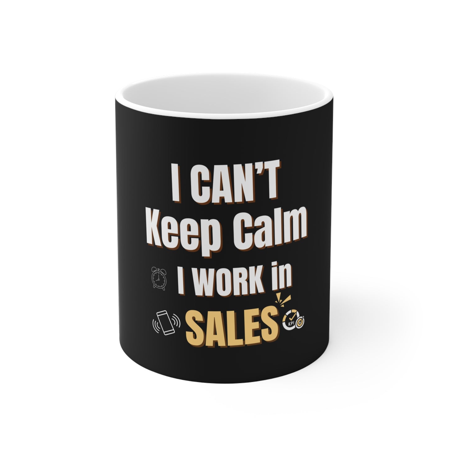 Funny sales coffee mug - Black