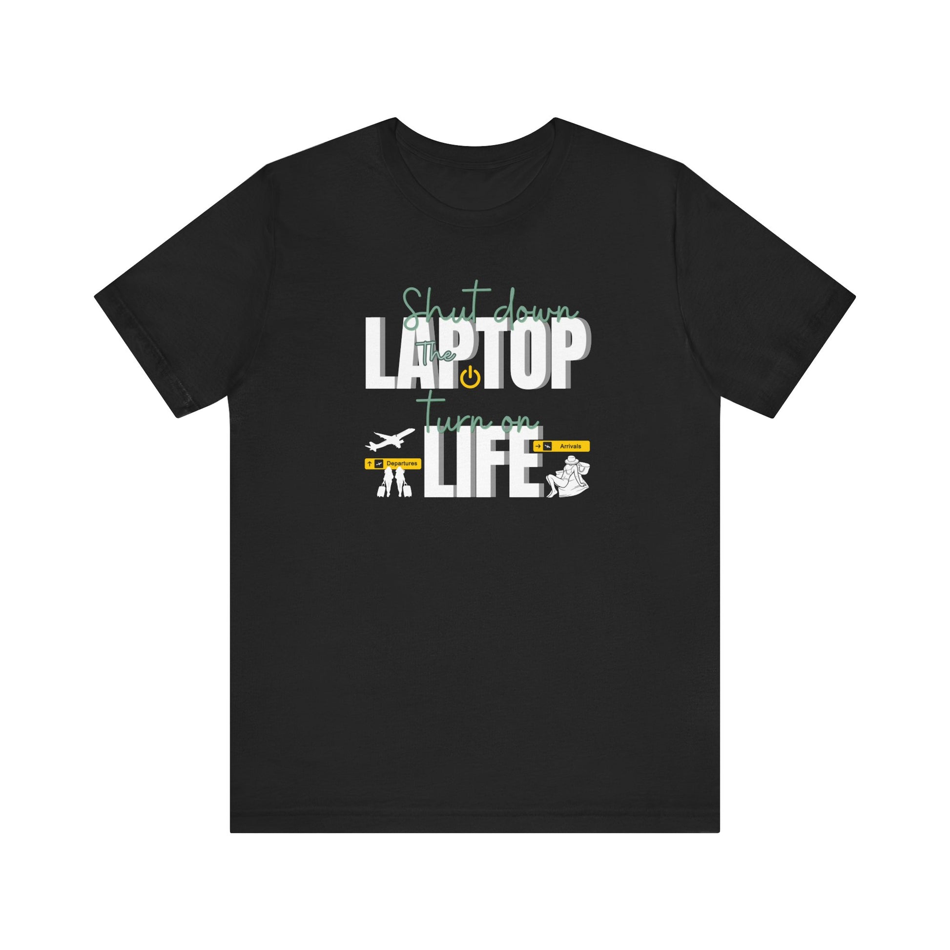 Work-Life balance tee - Black