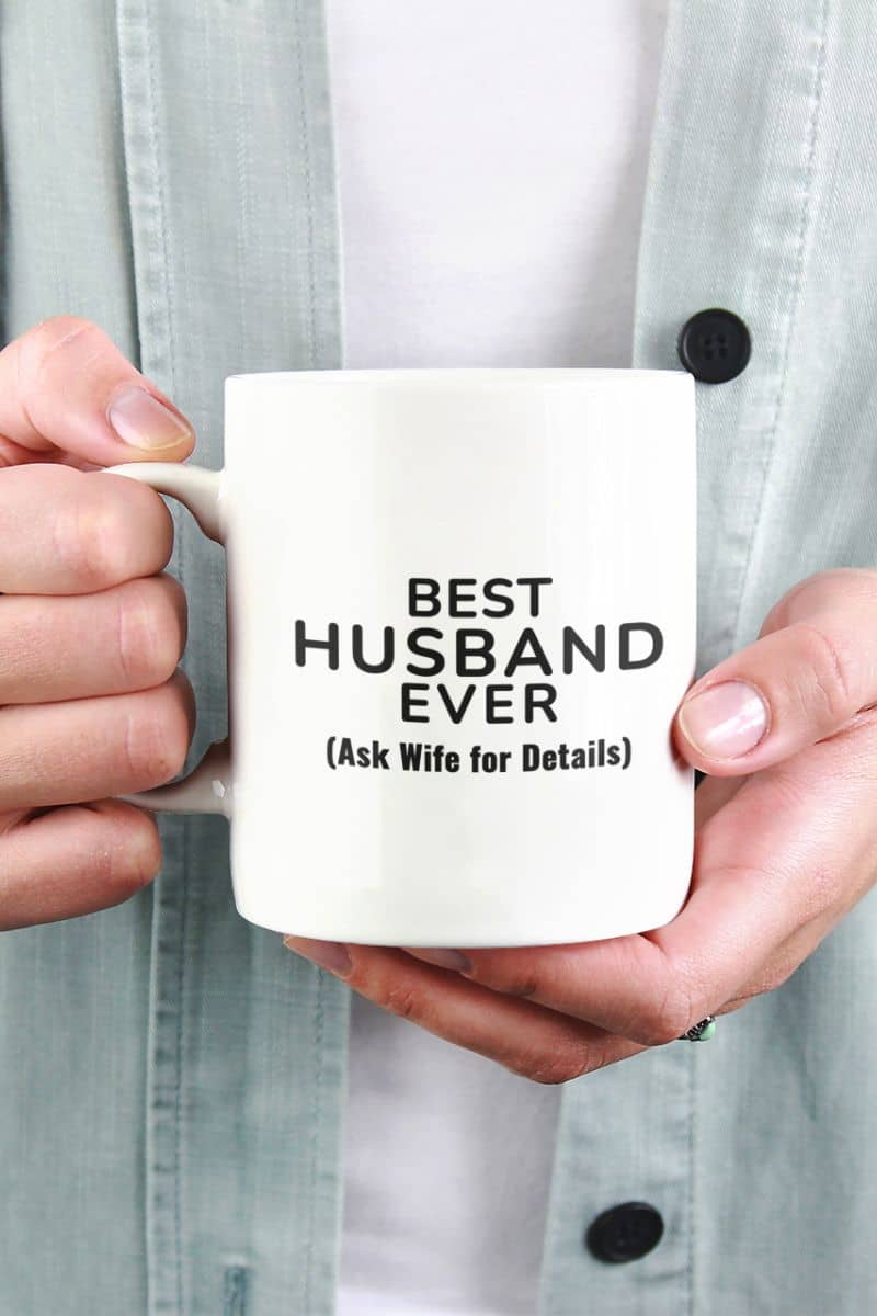 Funny Coffee Mugs for Guys – Best Husband Ever Ask Wife for Details Funny Couple Mug