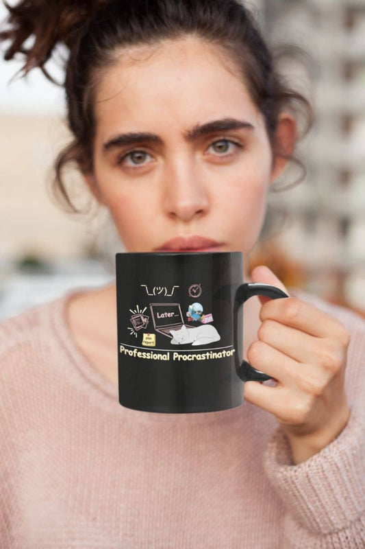 Funny work from home mug - Bring joy to freelancers