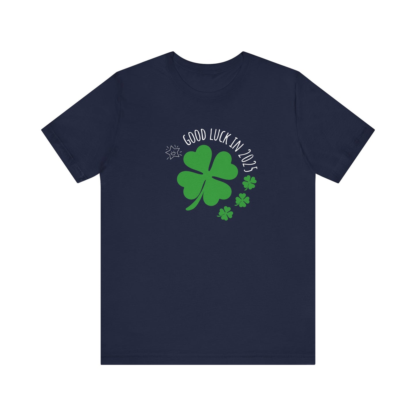 Good Luck in 2025 T-Shirt navy