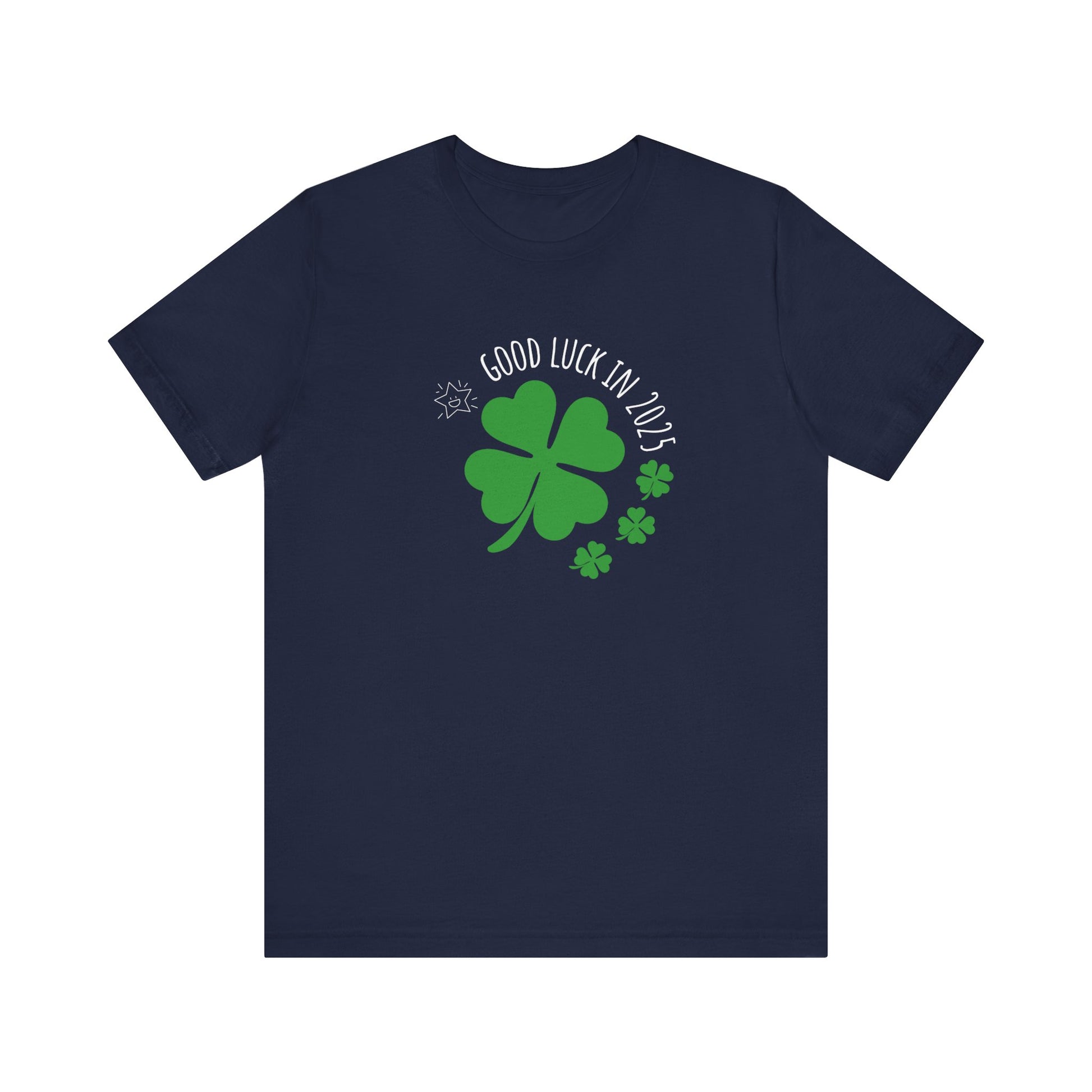 Good Luck in 2025 T-Shirt navy