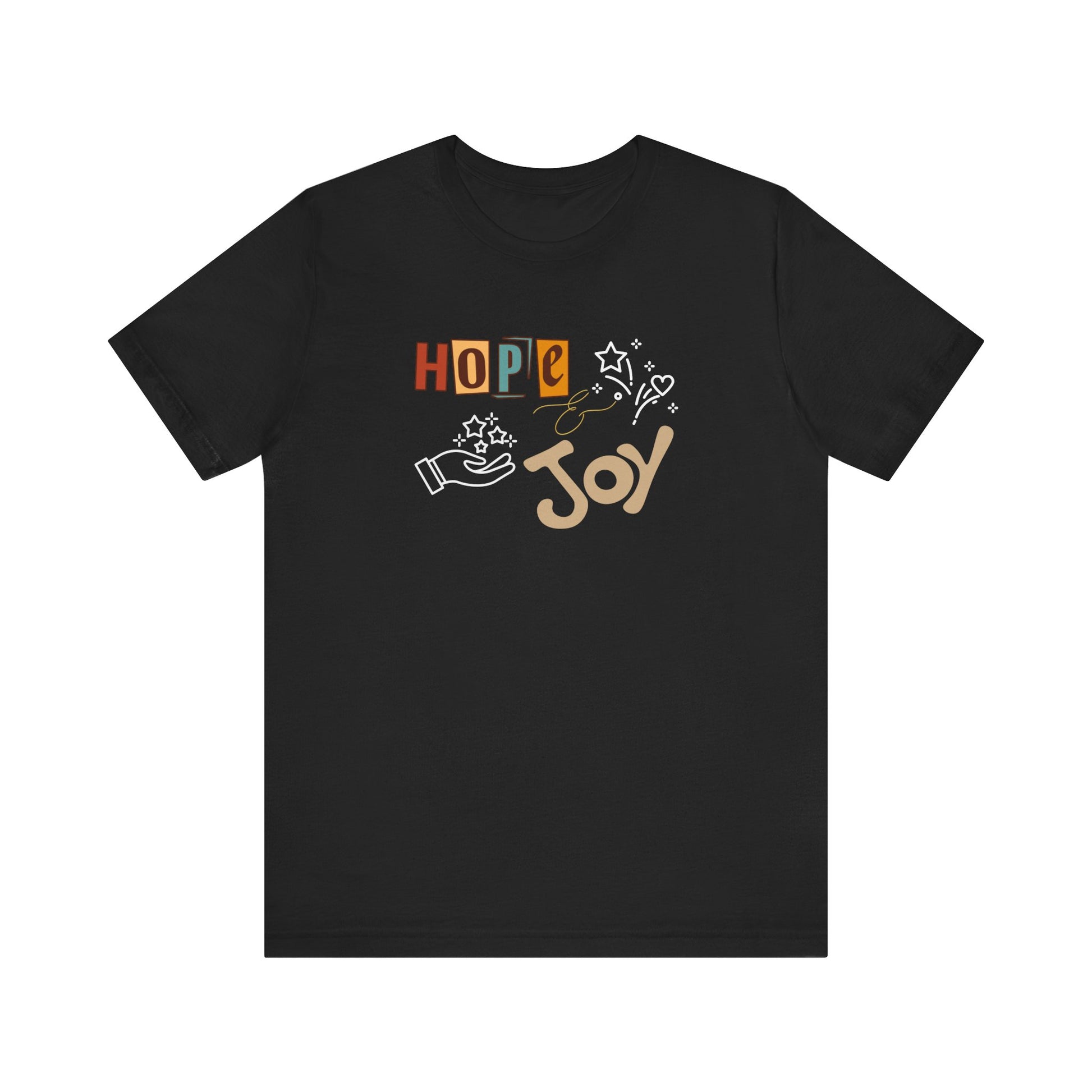 Hope and Joy T-Shirt - Black