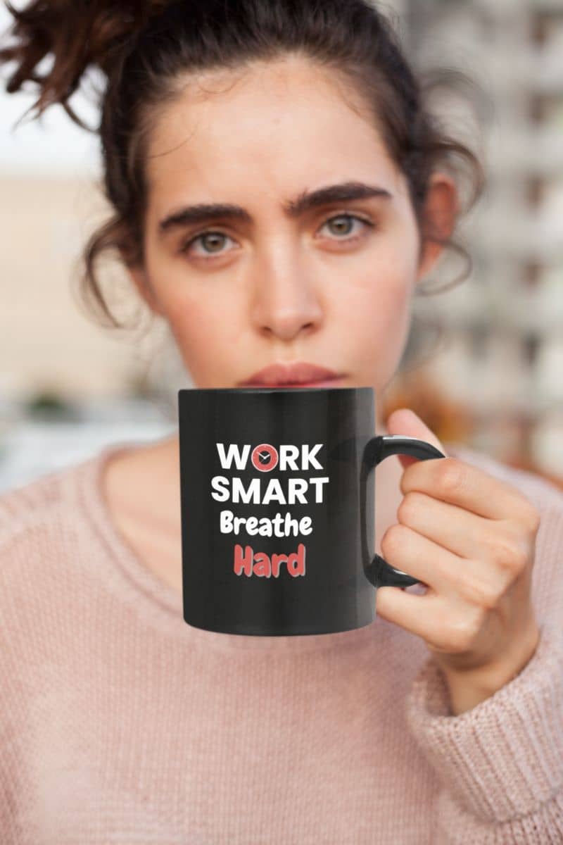Workload humor coffee mug for office staff