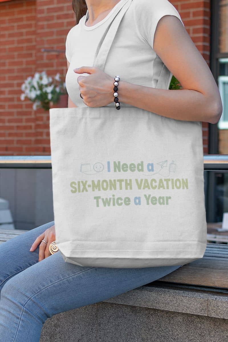 aesthetic tote for vacation - One in all bag for women