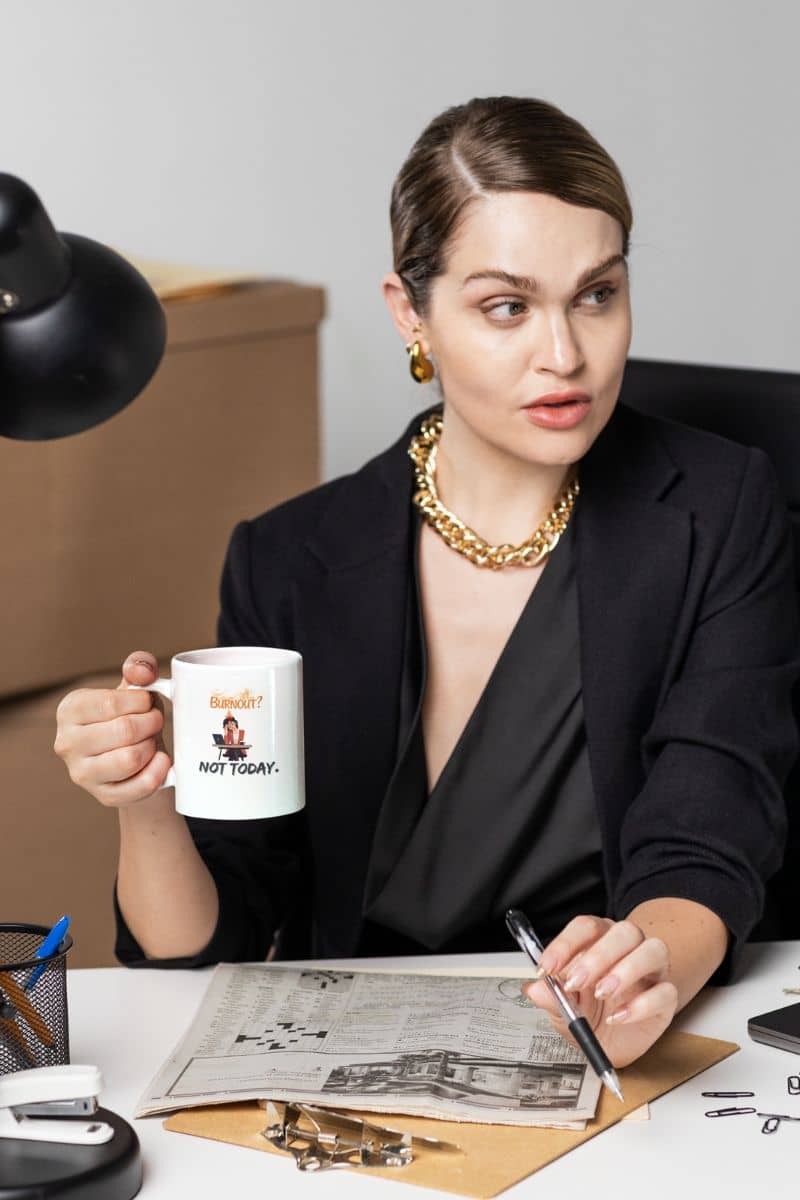 motivational mug for work