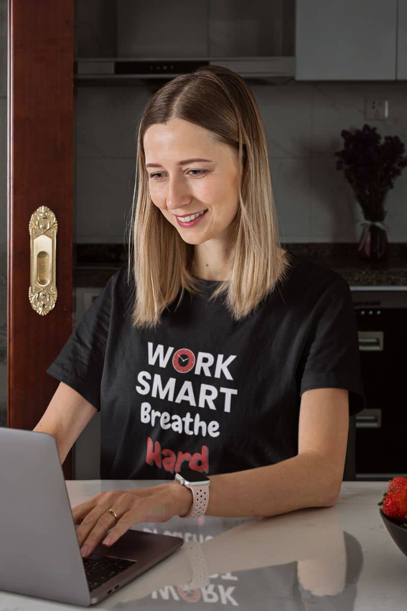 productivity t-shirt for remote freelancers