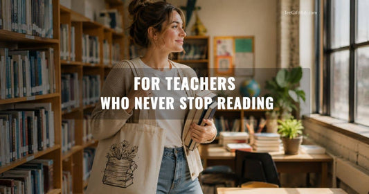 book lover tote bag for teachers
