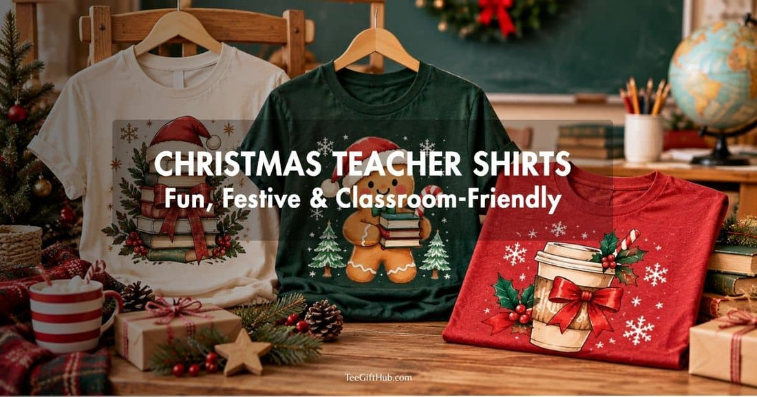 Christmas teacher shirts