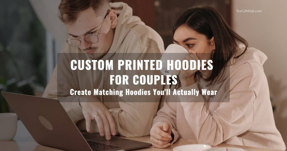 custom printed hoodies for couples