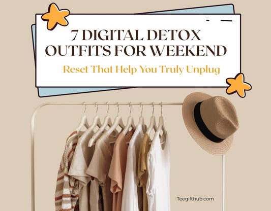 Digital detox outfits for weekend reset