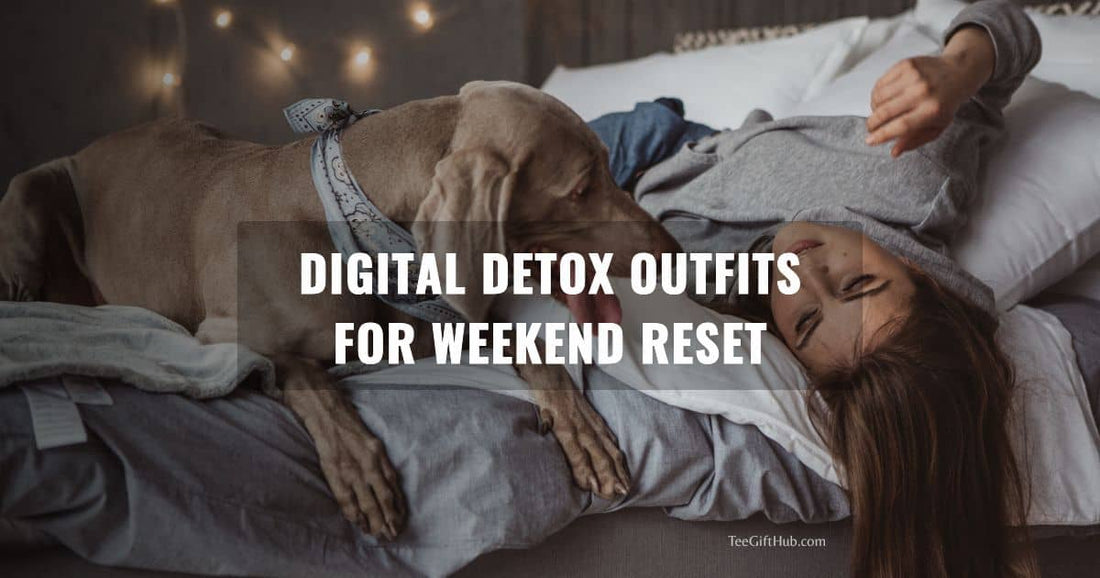 digital detox outfits for weekend reset