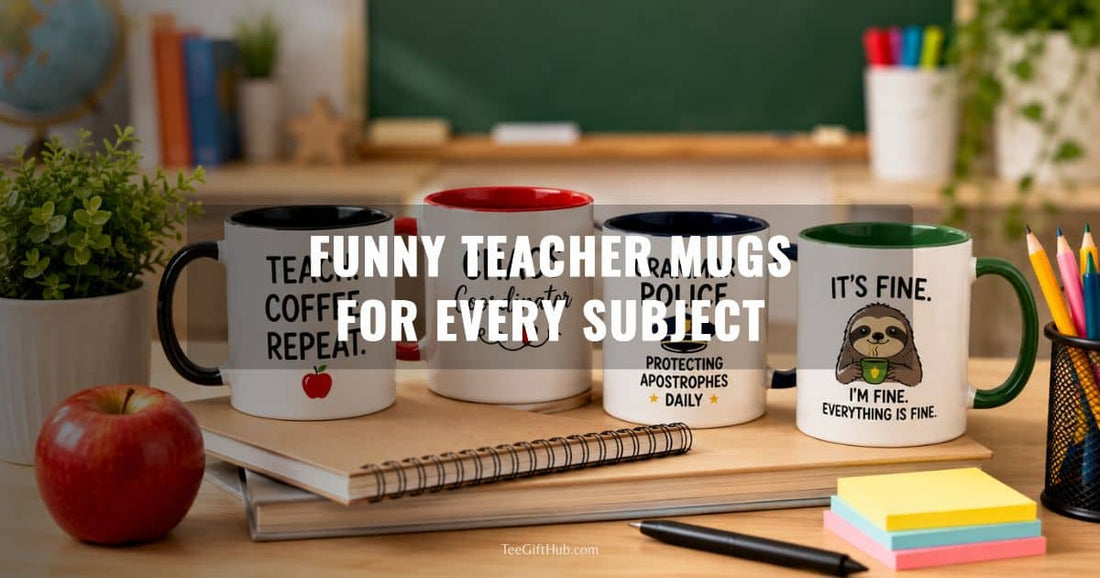 funny teacher mugs