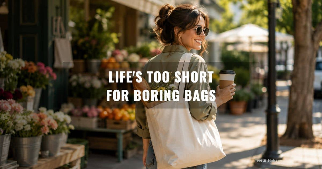 funny tote bags 