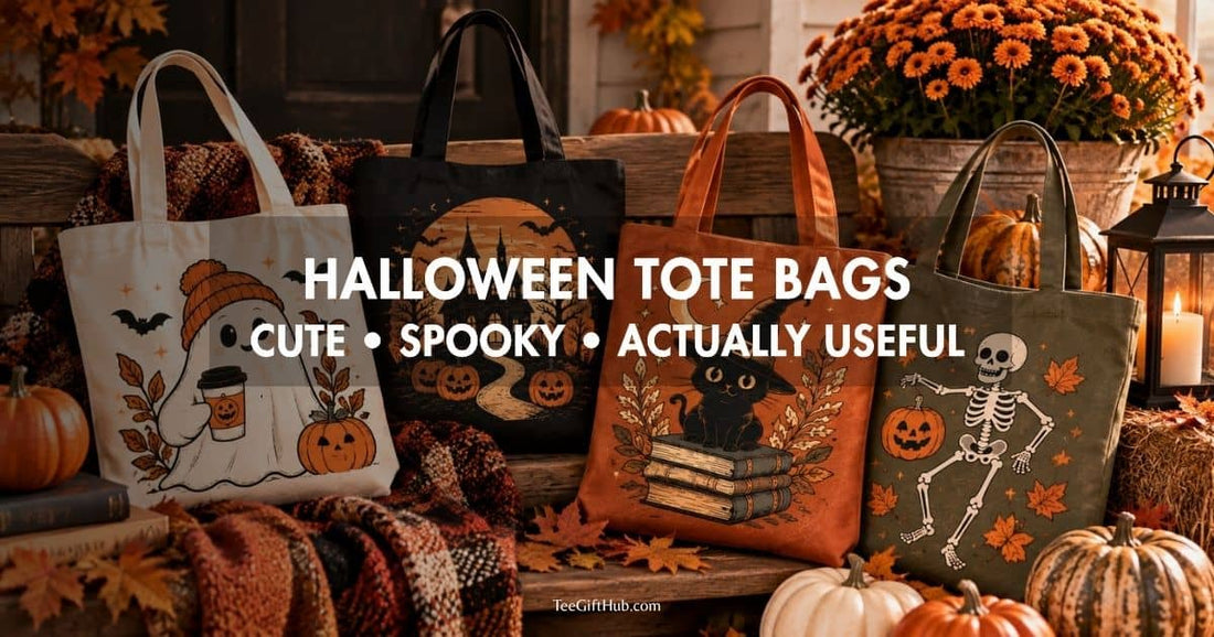 Halloween tote bags