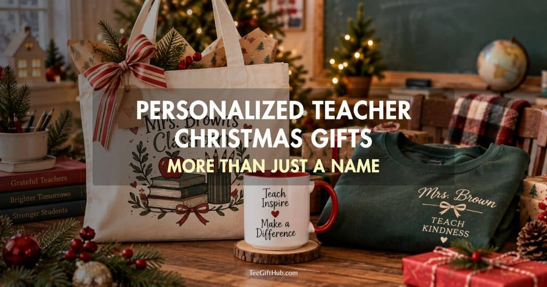 personalized teacher Christmas gifts