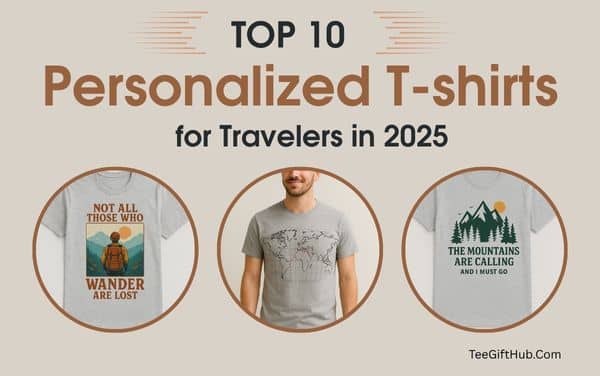 Top 10 Personalized T-shirts for Travelers in 2025