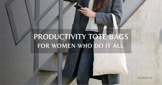 productivity tote bags for entrepreneur women