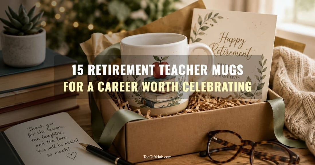 retirement teacher mug