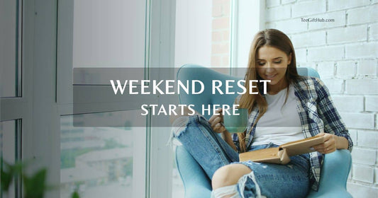 self-care shirts for weekend reset