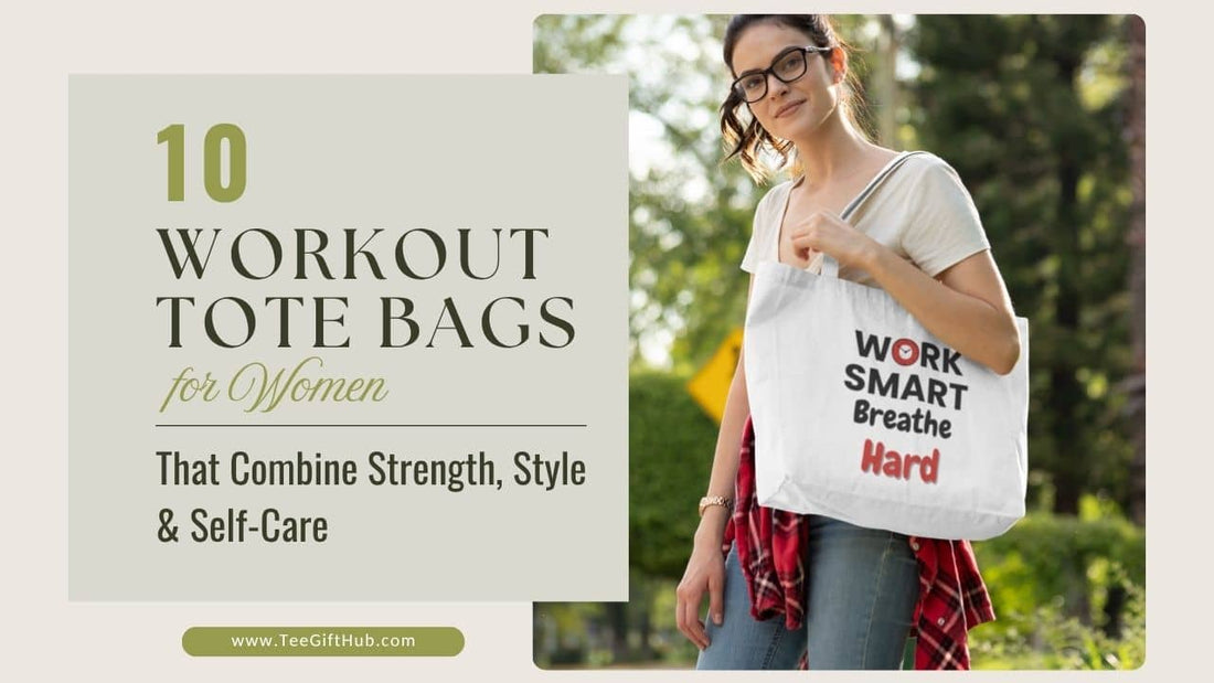 Workout tote bags for women
