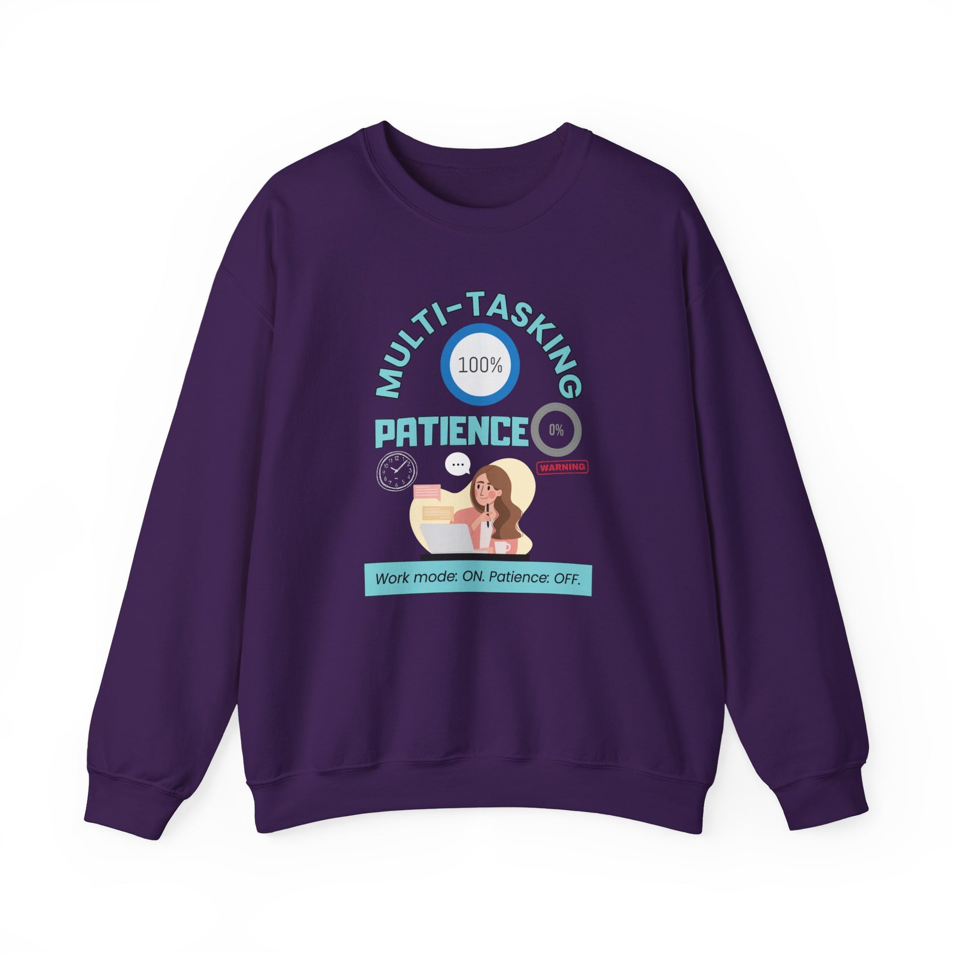 work-mode-sweatshirt - purple