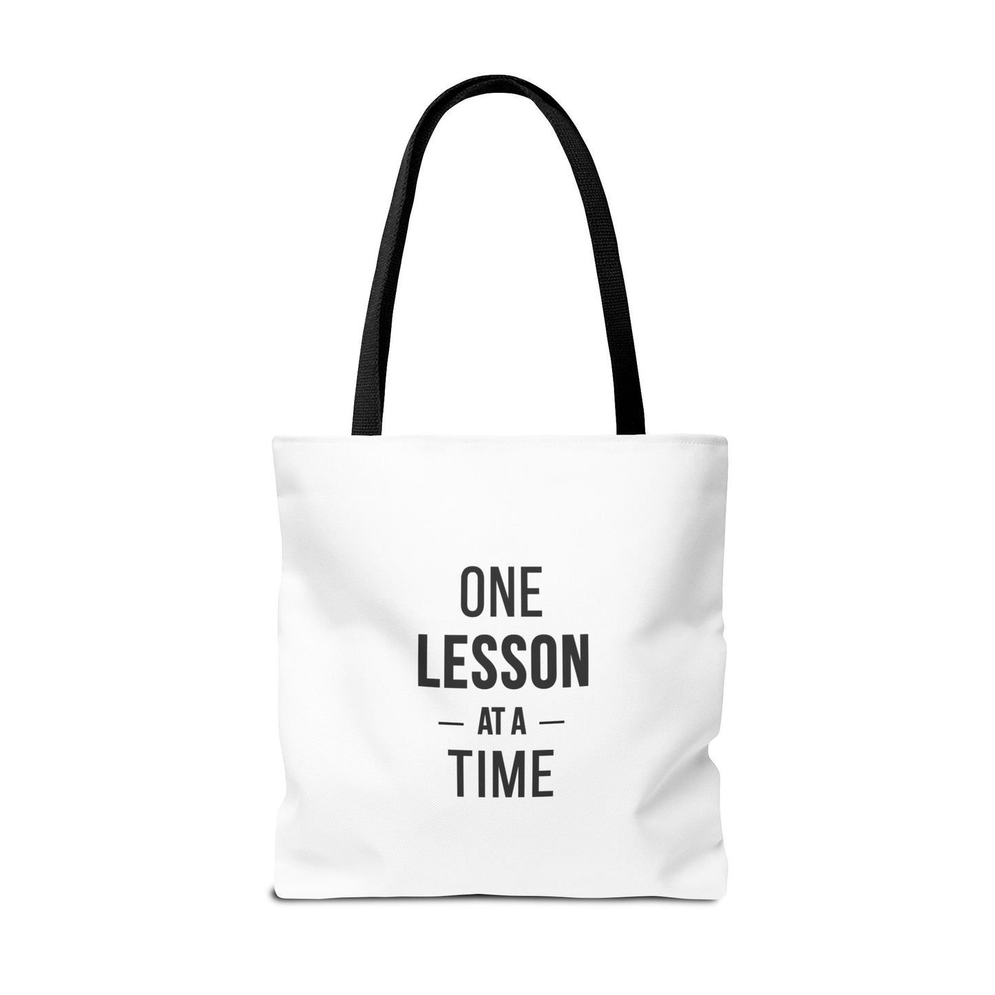 Teacher Gift Bags – One Lesson at a Time Inspirational Tote