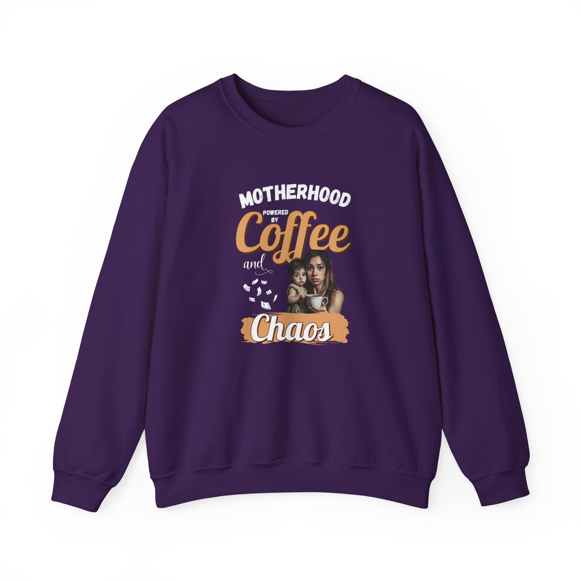 Comfy mom weatshirt - purple