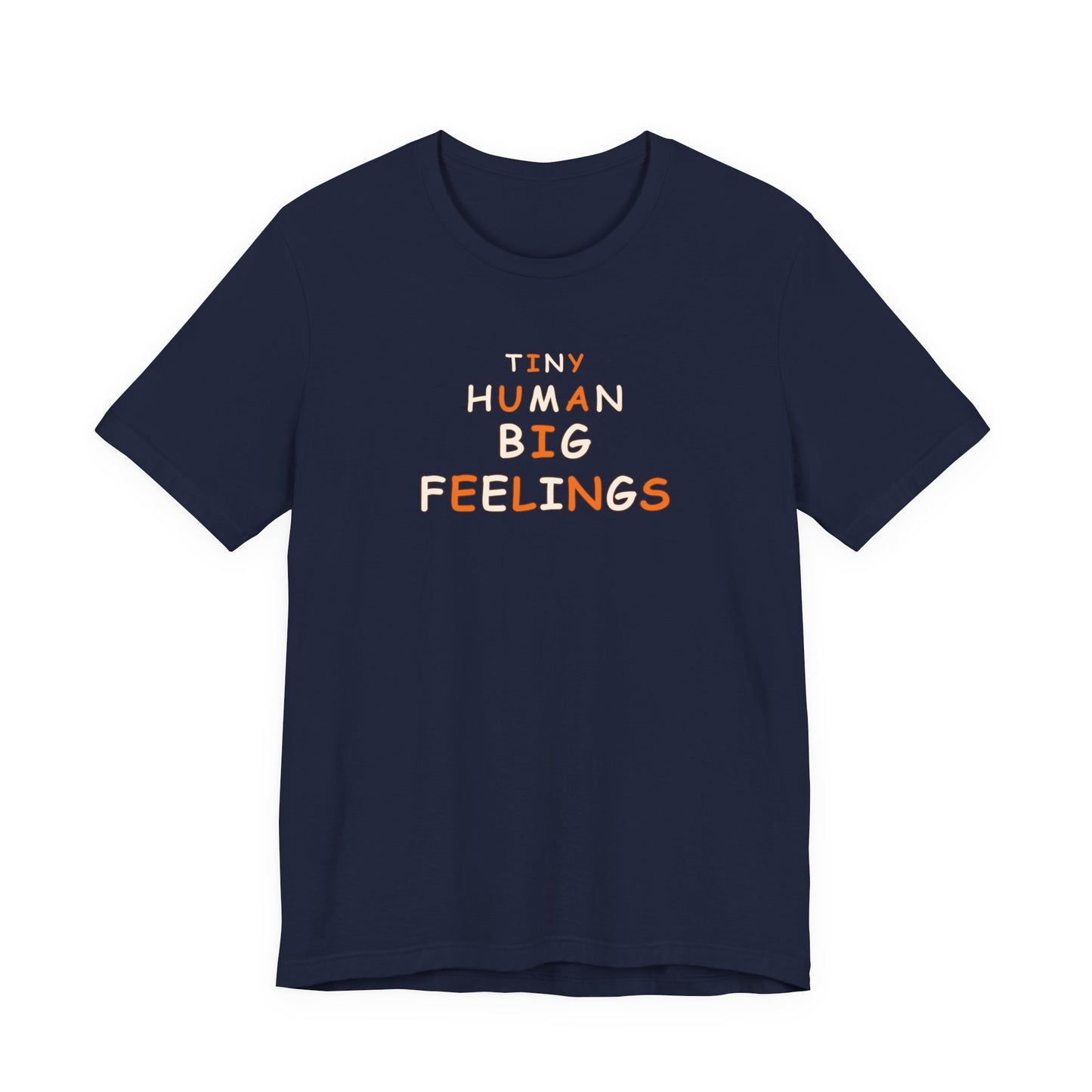 Teacher Shirt – Tiny Human Big Feelings Graphic Tee