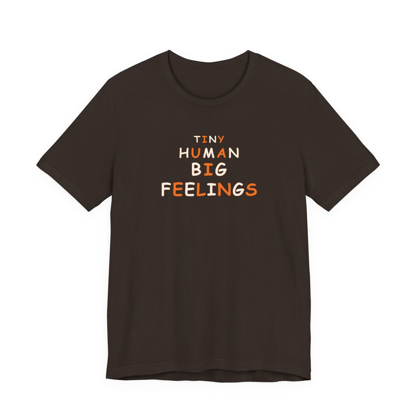 Teacher Shirt – Tiny Human Big Feelings Graphic Tee