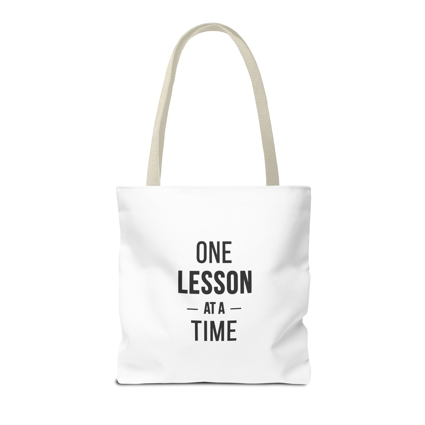 Teacher Gift Bags – One Lesson at a Time Inspirational Tote
