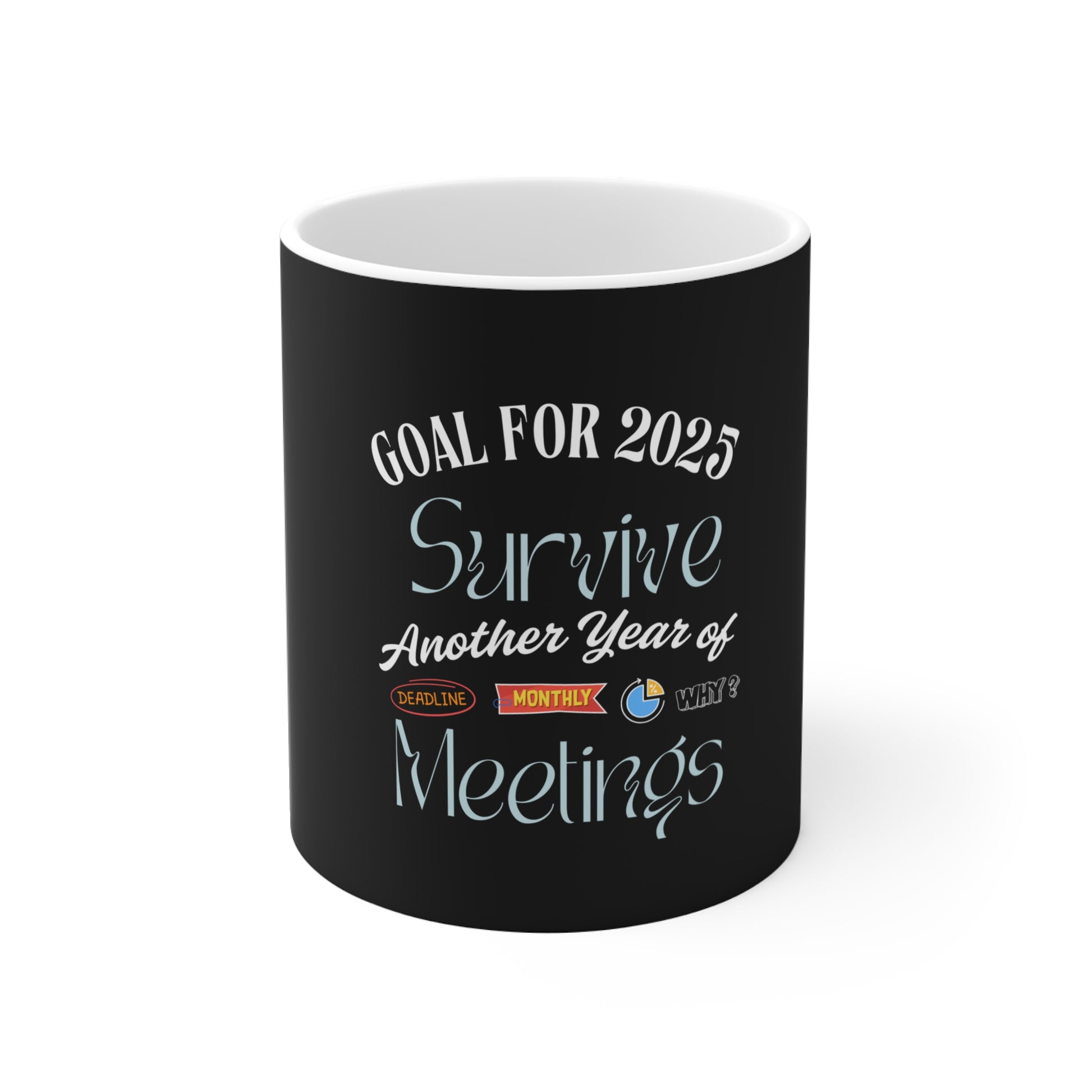 Funny office coffee mug - cloesup