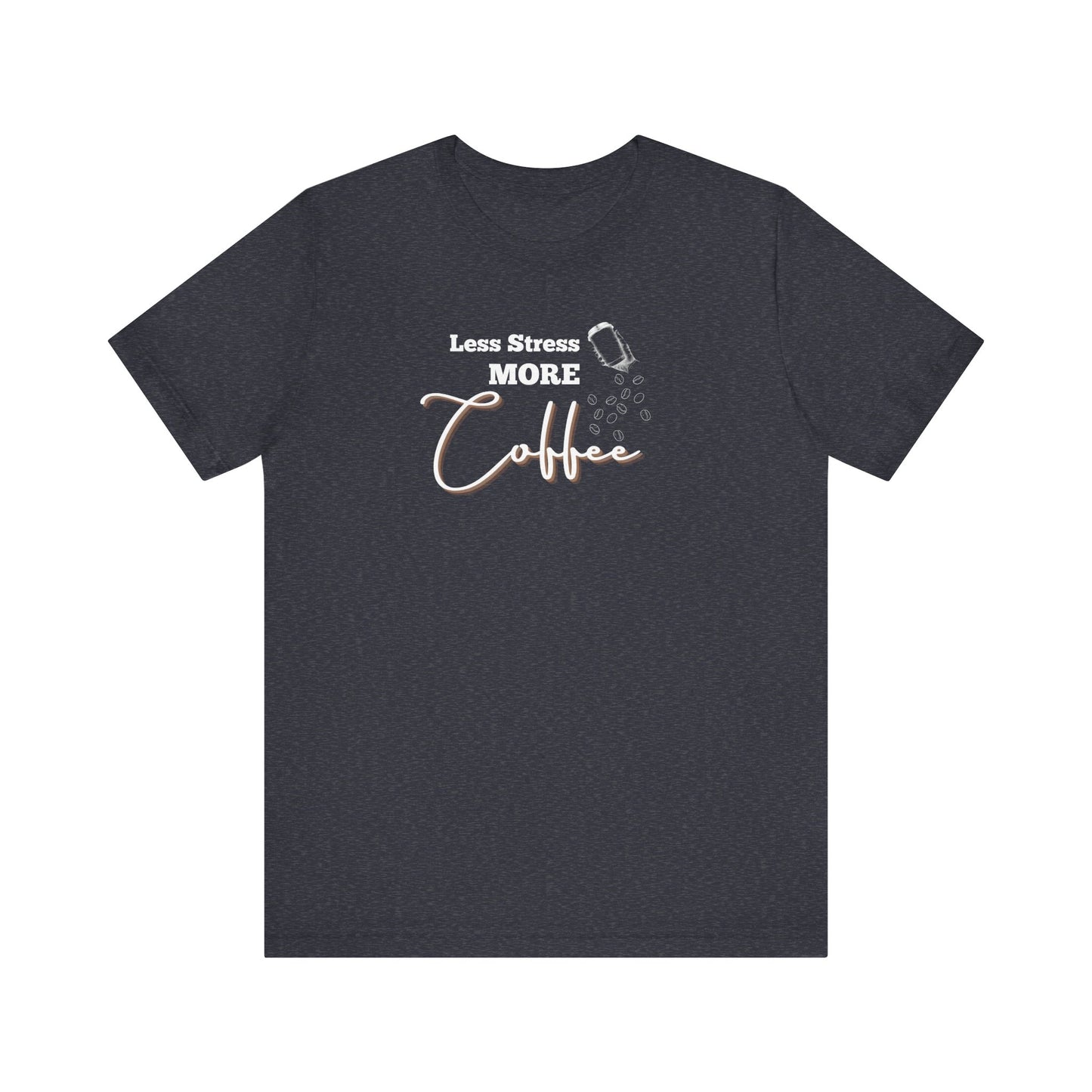 Coffee lover t-shirt - heather navy