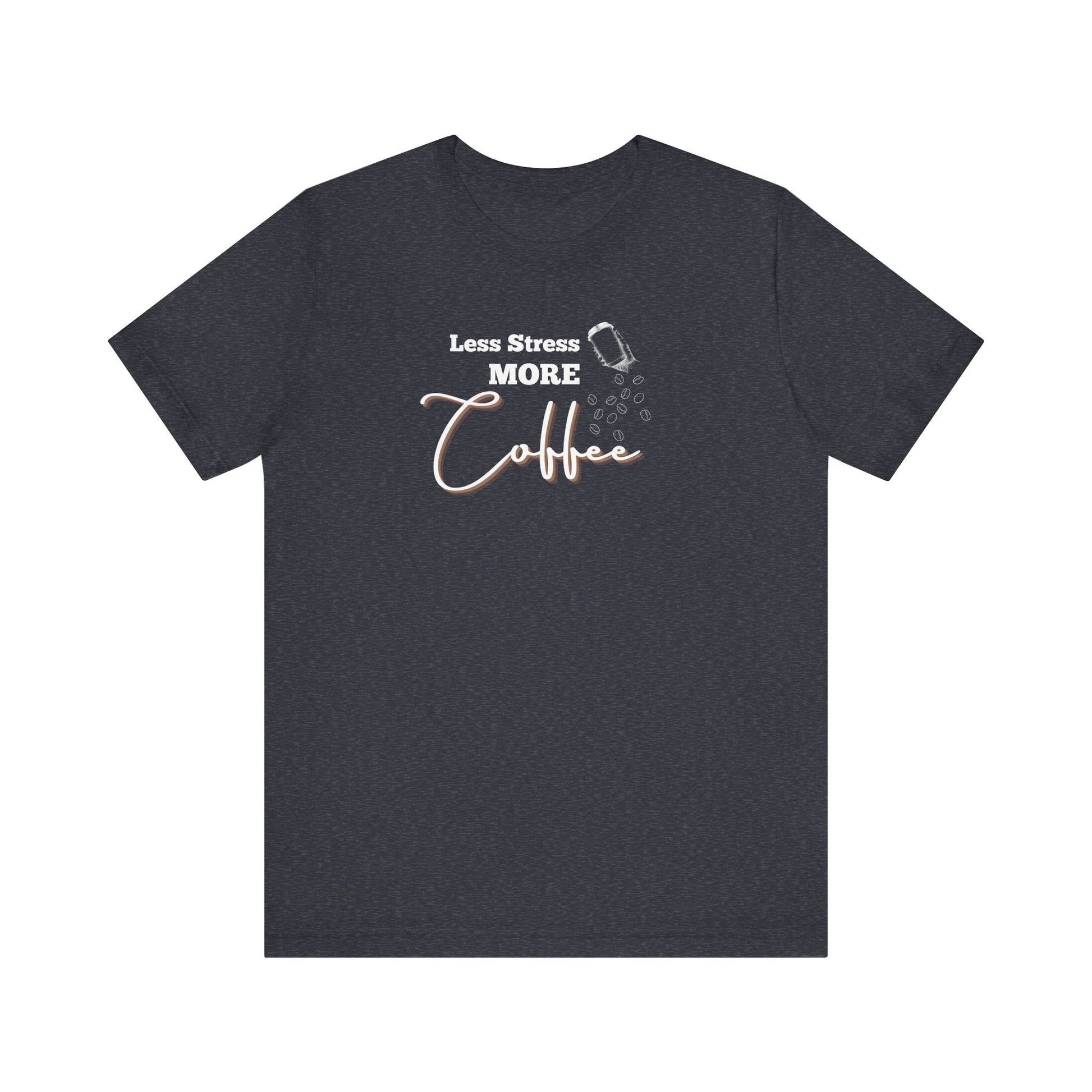 Coffee lover t-shirt - heather navy
