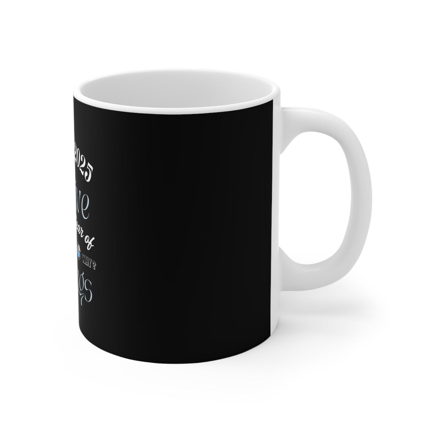 Funny office coffee mug - right view